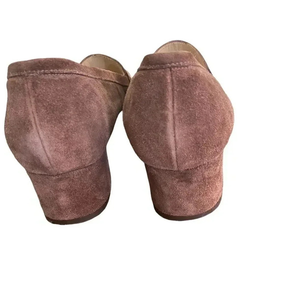 Vintage Barney’s New York suede square toe shoe 1.5” heel GUC - Picture 4 of 7